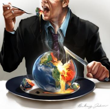 Mankind-consuming-Earth
