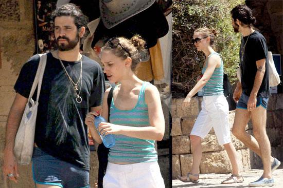 Natalie Portman touring Israel with her then boyfriend