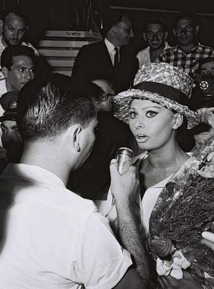 Sophia Loren in Israel, 1964