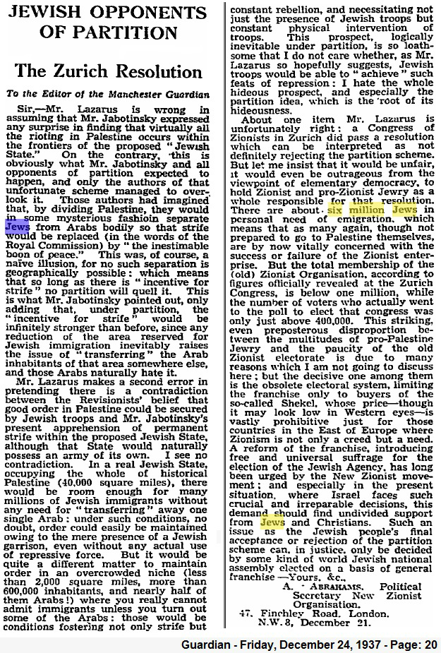 1937-12-24 - Manchester Guardian - S. 20 - Jewish Opponents of Partition.jpg