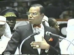 The Honorable Louis Farrakhan, at Madison Square Garden, 1985